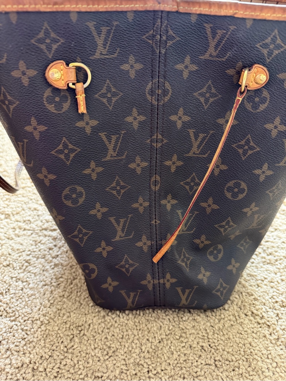 Louis Vuitton Neverfull MM - 100% Authentic PLEASE SEE ALL PICTURES - Picture 5 of 7
